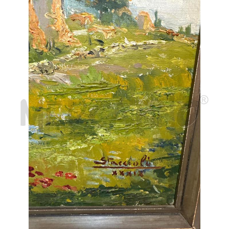 QUADRO SU TELA VEDUTA ROVINE 67X54 CM | Mercatino dell'Usato Campobasso 2