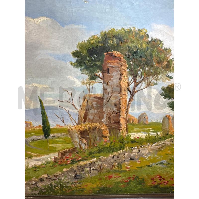 QUADRO SU TELA VEDUTA ROVINE 67X54 CM | Mercatino dell'Usato Campobasso 3