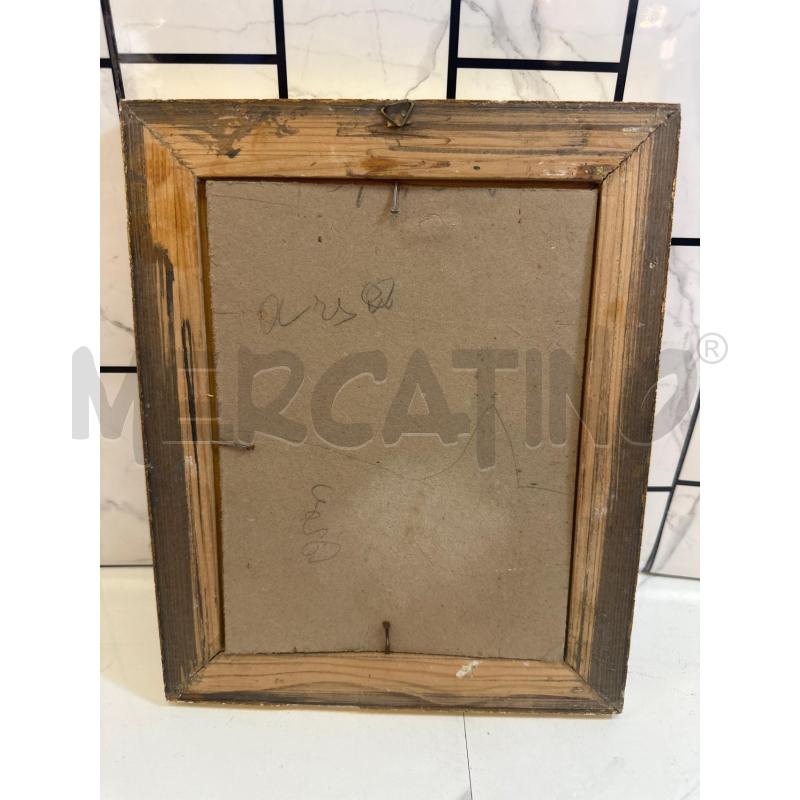 QUADRO TELA SU CARTONE DIPINTO DONNA CIOCIARA 24X29 CM | Mercatino dell'Usato Campobasso 4