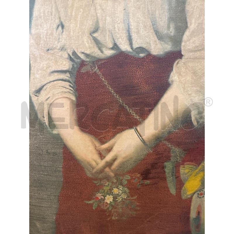 QUADRO ZINGARA SU CARTONE CORN DORATA | Mercatino dell'Usato Campobasso 2