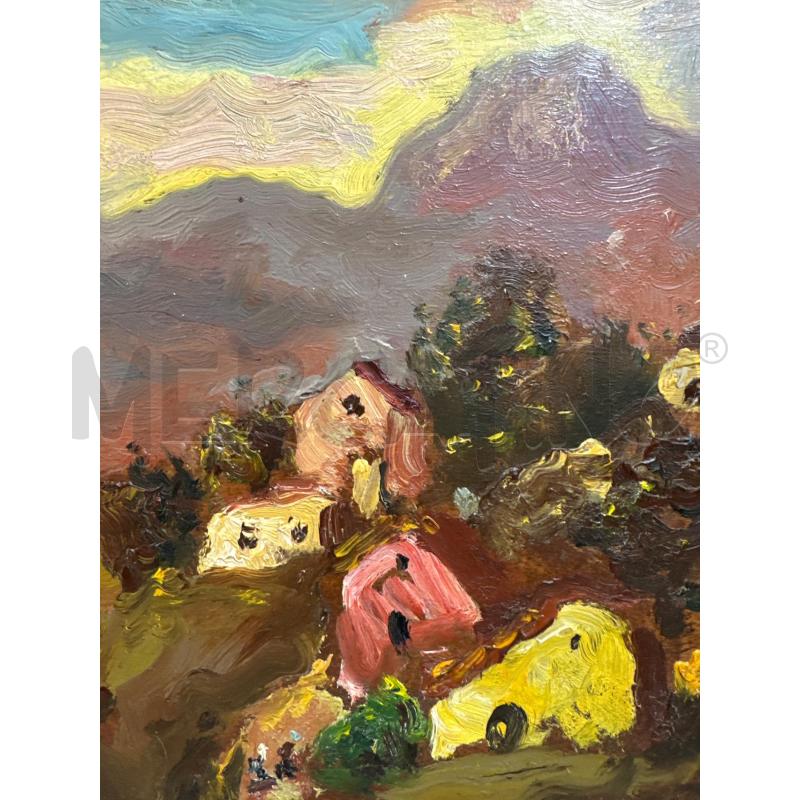 QUADRO  MARCELLO SCARANO RIP. 45,5X35,5 CM PAESAGGIO  | Mercatino dell'Usato Campobasso 2