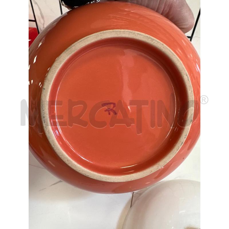 ROMETTI PORTA BISCOTTI ARANCIO E B | Mercatino dell'Usato Campobasso 5