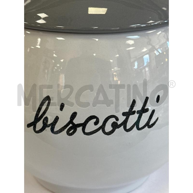 ROMETTI PORTA BISCOTTI GRIGIO | Mercatino dell'Usato Campobasso 2