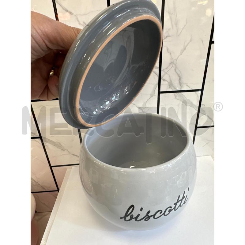 ROMETTI PORTA BISCOTTI GRIGIO | Mercatino dell'Usato Campobasso 5