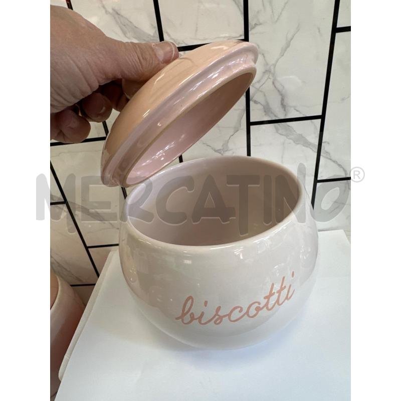 ROMETTI PORTA BISCOTTI ROSA | Mercatino dell'Usato Campobasso 3