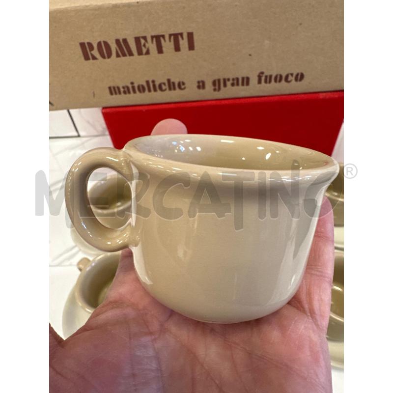 ROMETTI SERVIZIO CAFFE' 6 TAZZE + ZUCCH | Mercatino dell'Usato Campobasso 3