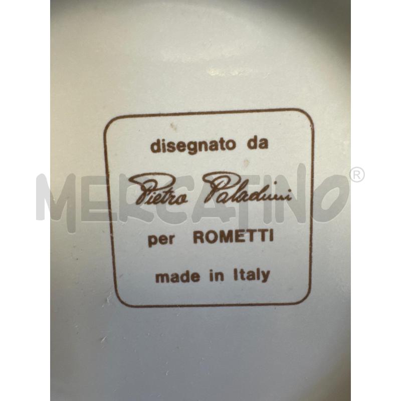 ROMETTI SERVIZIO CAFFE' X 6  DECORO MARRONE | Mercatino dell'Usato Campobasso 4