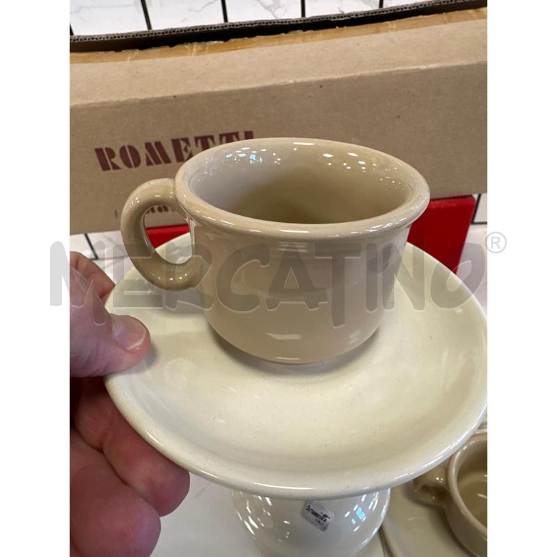 ROMETTI TAZZE PZ. 6 CAFFE' + ZUCCH | Mercatino dell'Usato Campobasso 3