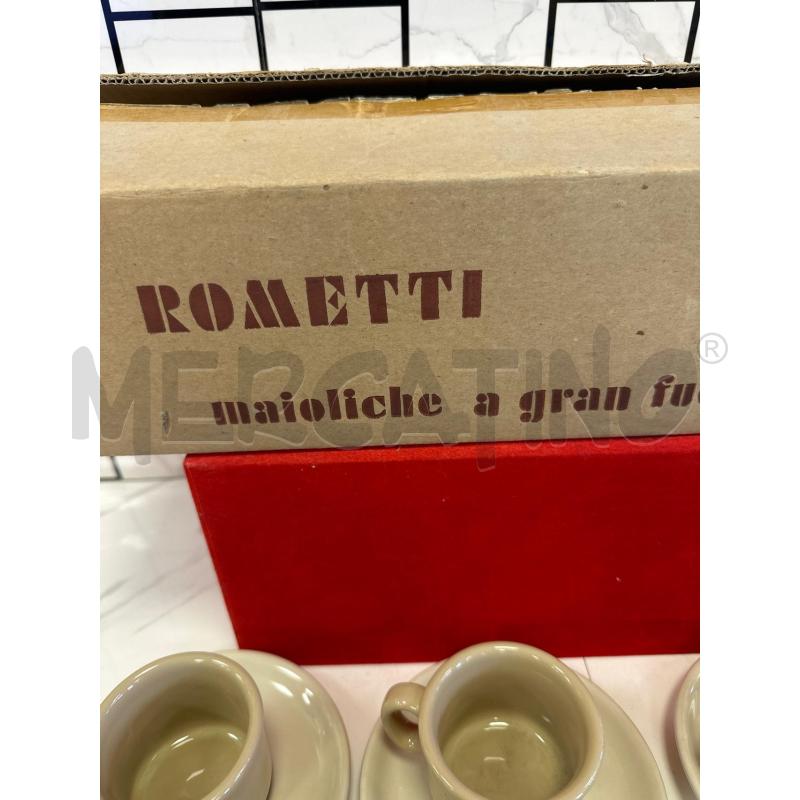 ROMETTI TAZZE PZ. 6 CAFFE' + ZUCCH | Mercatino dell'Usato Campobasso 4