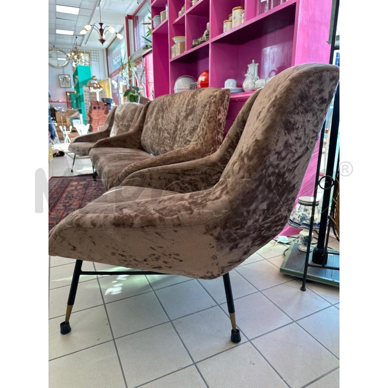 SALOTTO COMPLETO DESIGN ANNI 60  | Mercatino dell'Usato Campobasso 3