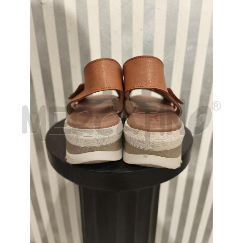 SANDALI DONNA CINZIA SOFT MARRONCINI FIBBIA CON STRAP | Mercatino dell'Usato Campobasso 3