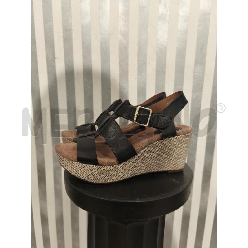 SANDALI DONNA CLARKS NERI ZEPPA | Mercatino dell'Usato Campobasso 2