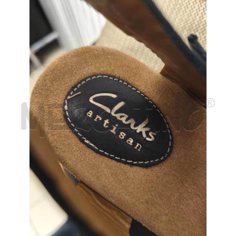 SANDALI DONNA CLARKS NERI ZEPPA | Mercatino dell'Usato Campobasso 5