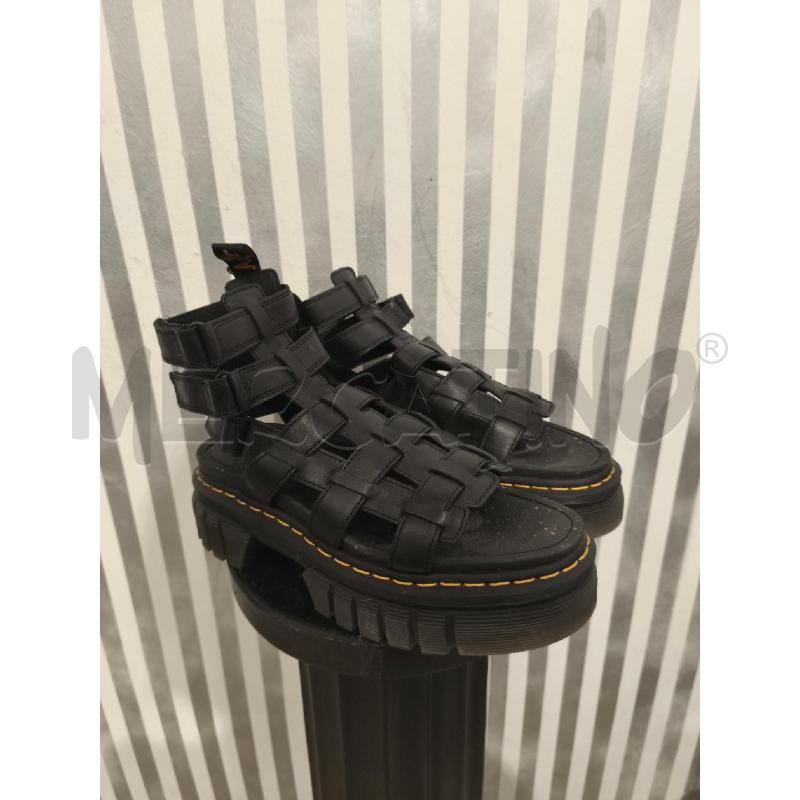 SANDALI DONNA DR MARTENS NERI INCROCI | Mercatino dell'Usato Campobasso 1