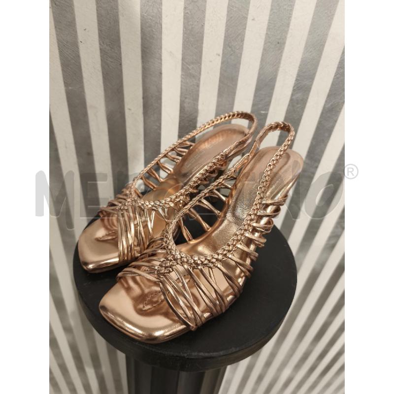 SANDALI DONNA GIANCARLO PAOLI ROSA METALLIZZATI | Mercatino dell'Usato Campobasso 1