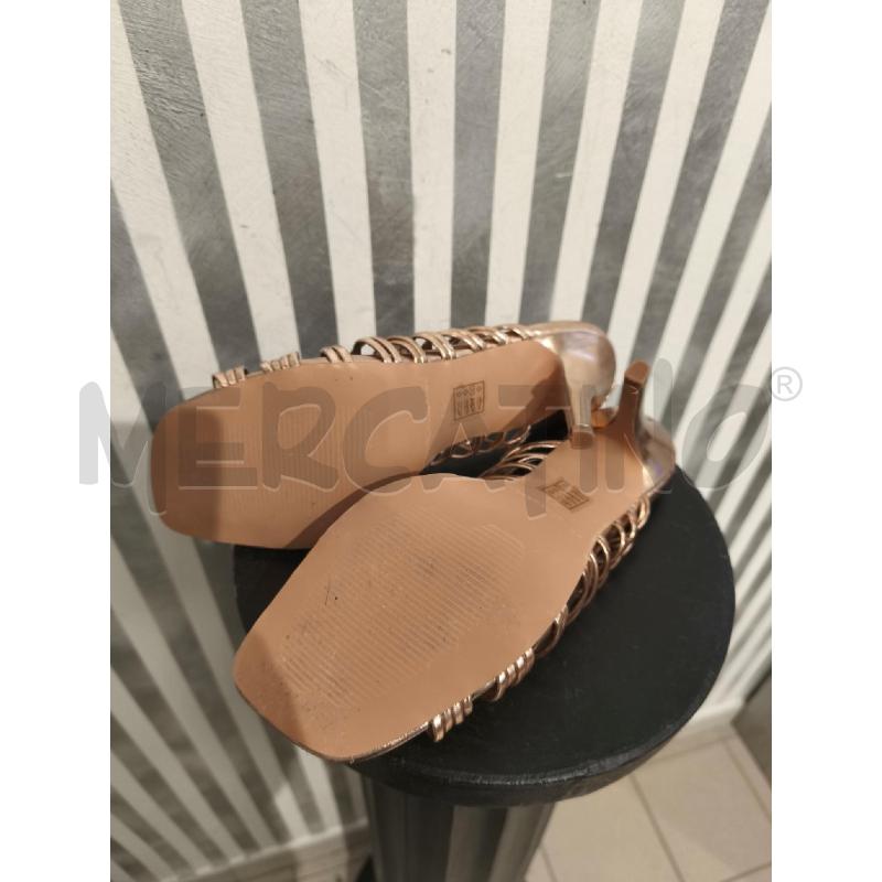 SANDALI DONNA GIANCARLO PAOLI ROSA METALLIZZATI | Mercatino dell'Usato Campobasso 4