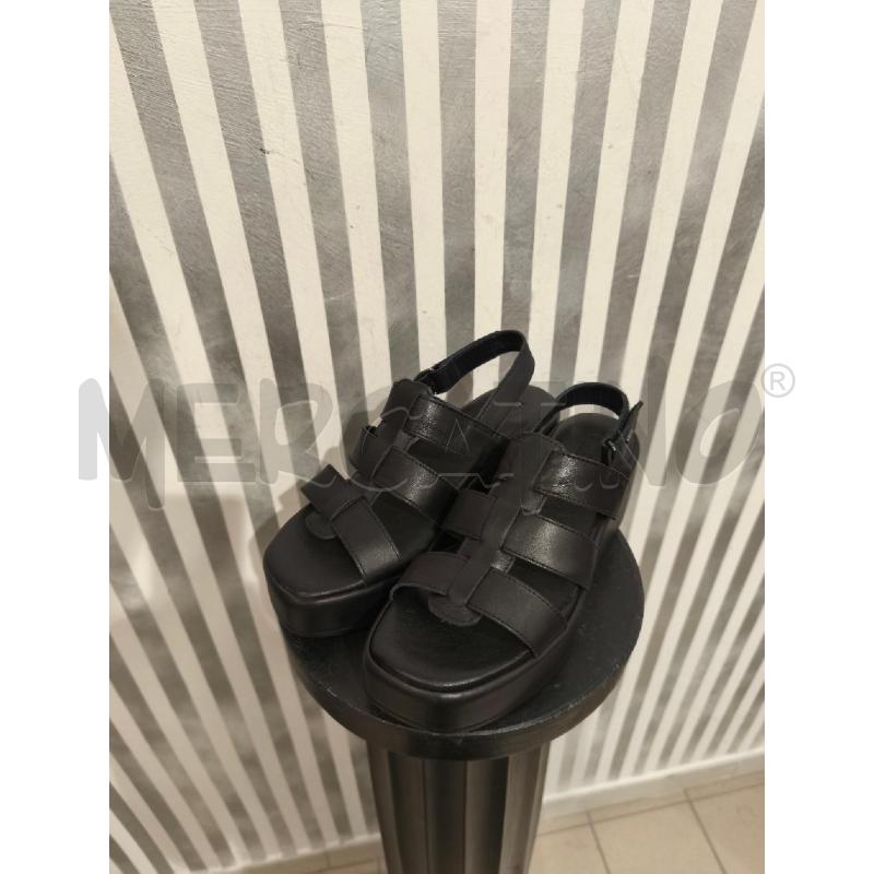 SANDALI DONNA IGI&CO NERI 3 FASCE | Mercatino dell'Usato Campobasso 1