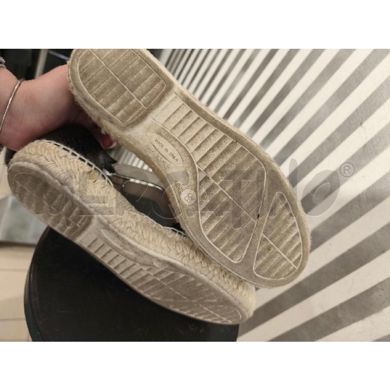 SANDALI DONNA LAGOA TIP ESPADRILLAS NERE E BIANCHE | Mercatino dell'Usato Campobasso 4