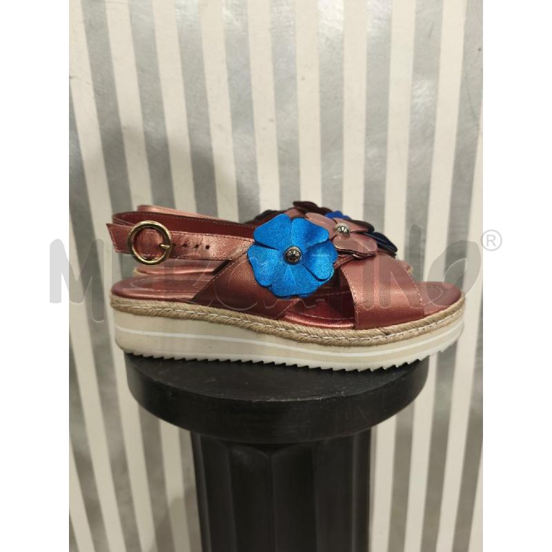 SANDALI DONNA LEMARINE ROSA METALLIZZATO | Mercatino dell'Usato Campobasso 2