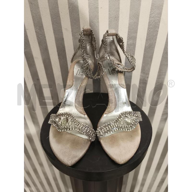 SANDALI DONNA LORIBLU SILVER STRASS | Mercatino dell'Usato Campobasso 4