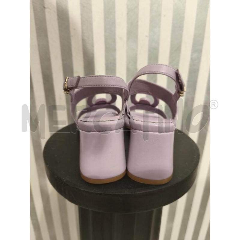 SANDALI DONNA LUCIANO BARACHINI LILLA | Mercatino dell'Usato Campobasso 5