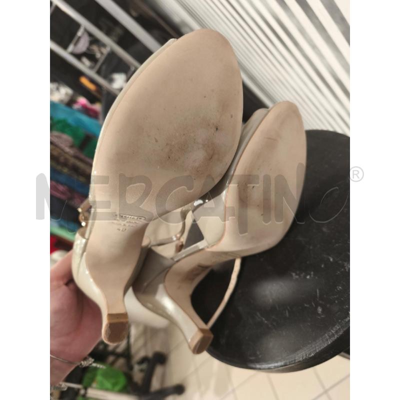 SANDALI DONNA MELLUSO GRIGIO LUCIDO | Mercatino dell'Usato Campobasso 4