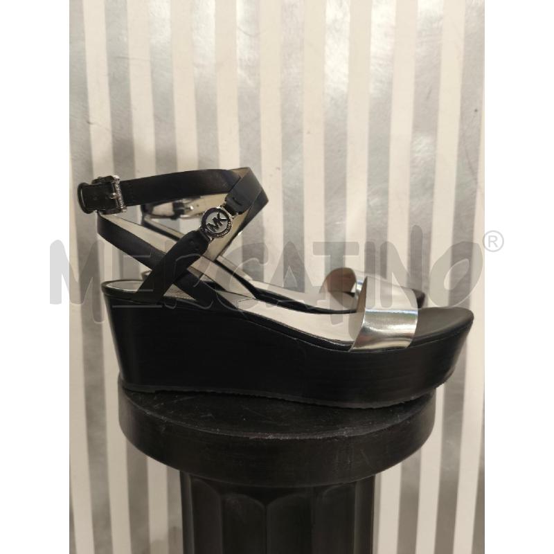 SANDALI DONNA MICHAEL KORS NERI E METALLIZZATI | Mercatino dell'Usato Campobasso 3