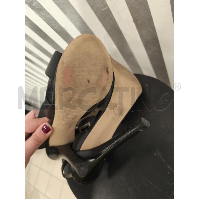 SANDALI DONNA MICHAEL KORS NERI TACCHI ALTI | Mercatino dell'Usato Campobasso 4