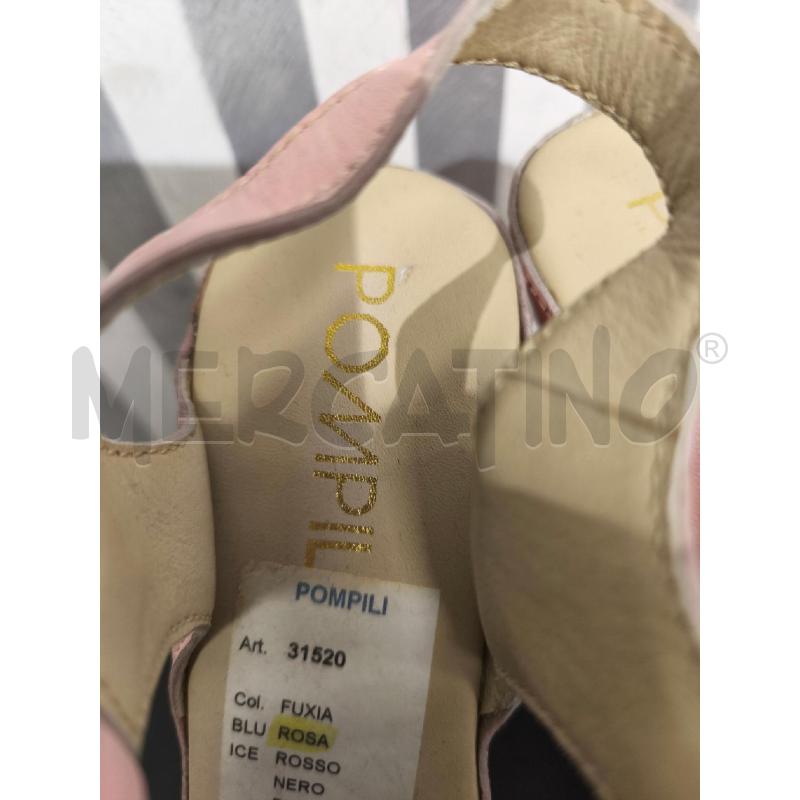 SANDALI DONNA POMPILI ROSA | Mercatino dell'Usato Campobasso 5