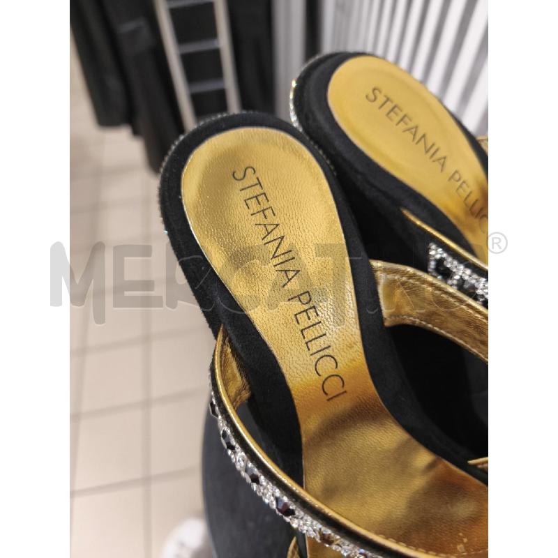 SANDALI DONNA STEFANIA PELLICCI STRASS  | Mercatino dell'Usato Campobasso 5