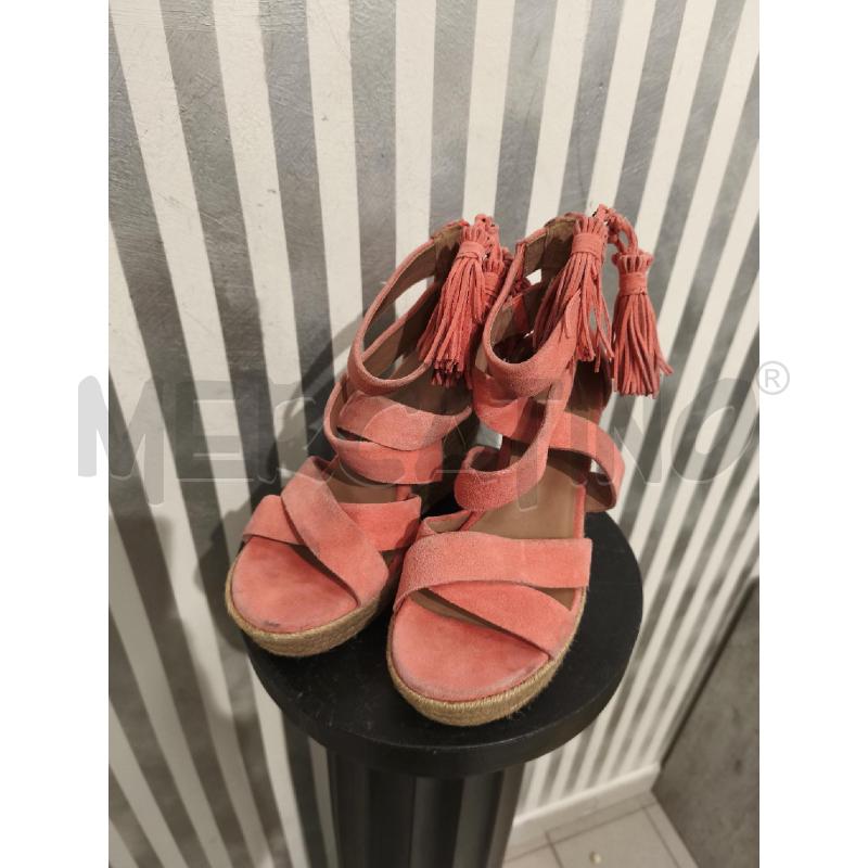 SANDALI DONNA UGG ROSA SCAMOSCIATI ZEPPA | Mercatino dell'Usato Campobasso 1