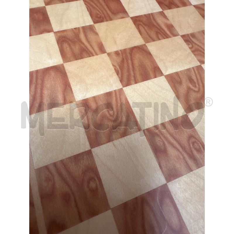 SCACCHIERA TONDA LEGNO APPLIC RETT | Mercatino dell'Usato Campobasso 4