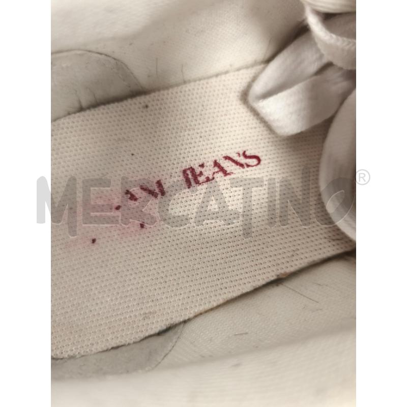SCARPE DONNA ARMANI JEANS PANNA E NERE LUCIDE | Mercatino dell'Usato Campobasso 5