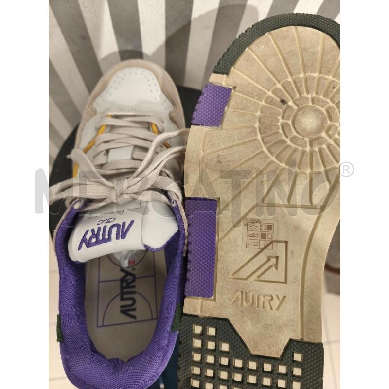 SCARPE DONNA AUTRY BEIGE E VIOLA | Mercatino dell'Usato Campobasso 5