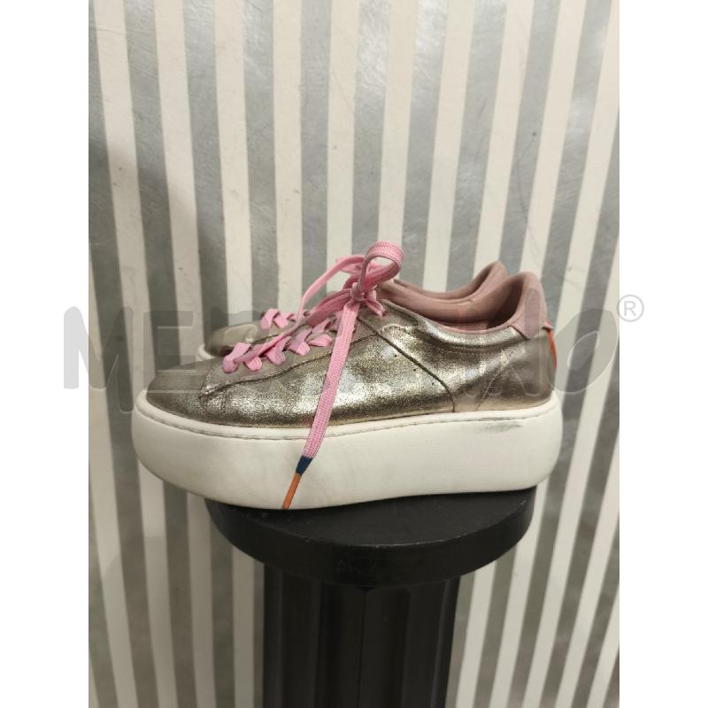 SCARPE DONNA BARRACUDA DORATE LACI ROSA | Mercatino dell'Usato Campobasso 2