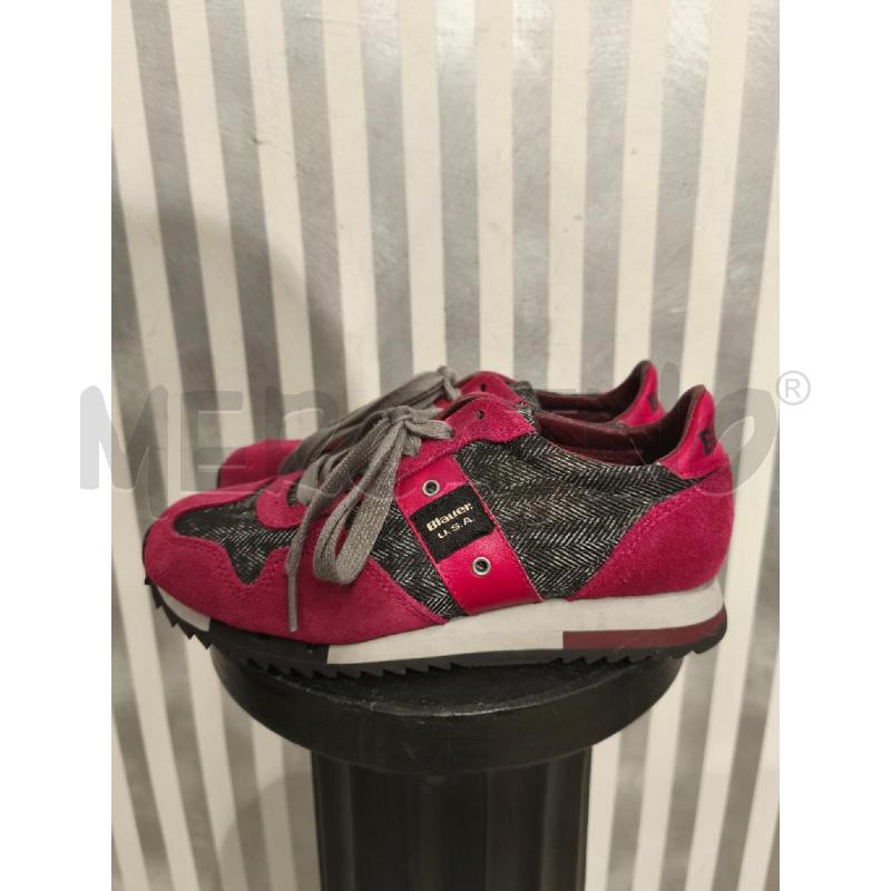 SCARPE DONNA BLAUER FUXIA E SPIGATE | Mercatino dell'Usato Campobasso 2
