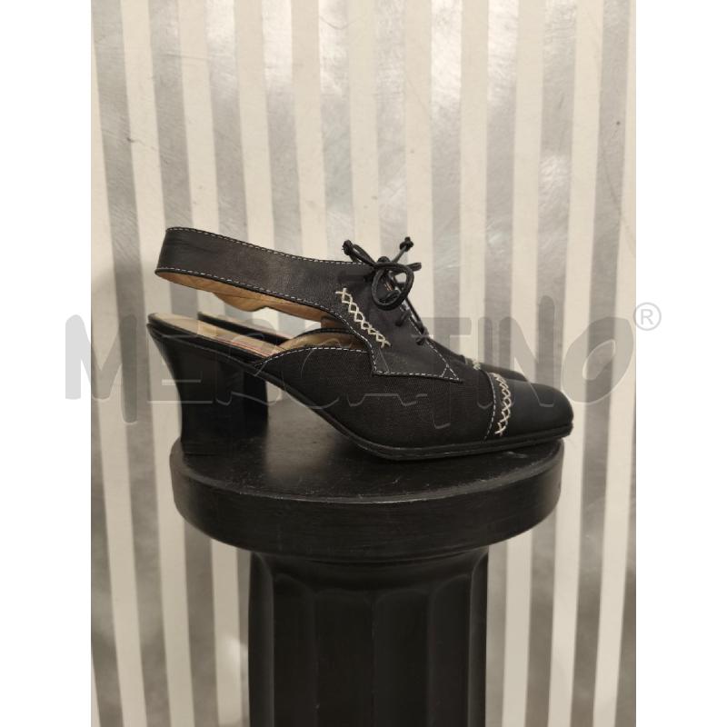 SCARPE DONNA BYBLOS NERE TACCO E LACCI | Mercatino dell'Usato Campobasso 2