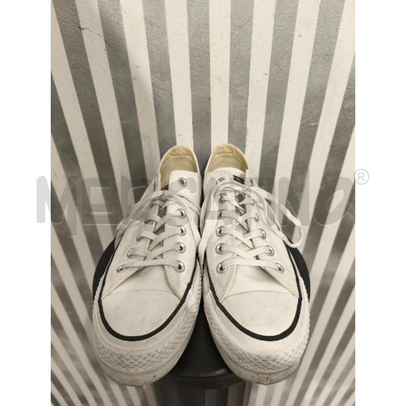 SCARPE DONNA CONVERSE TESSUTO BIANCHE  | Mercatino dell'Usato Campobasso 2