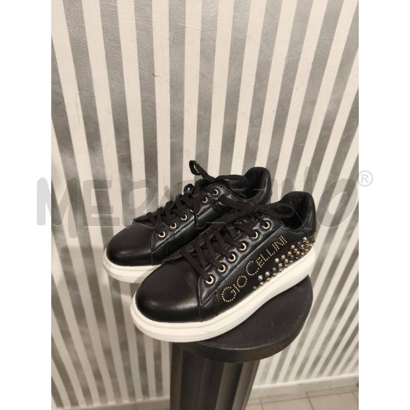 SCARPE DONNA GIO CELLINI NERE BORCHIE | Mercatino dell'Usato Campobasso 1