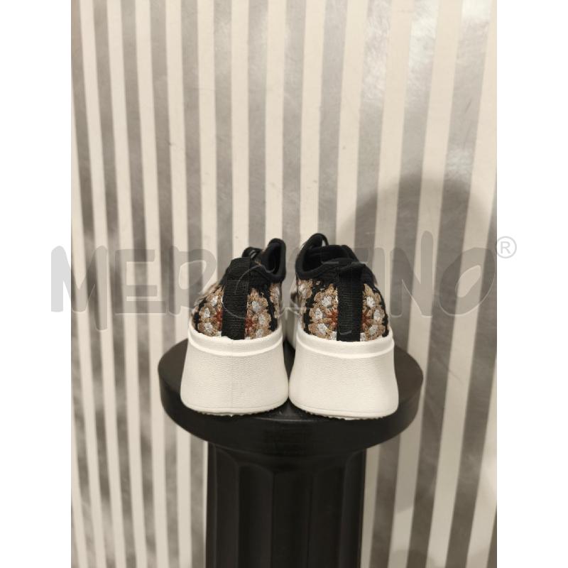 SCARPE DONNA MIX FEEL NUOVE NERE E BEIGE FIORI | Mercatino dell'Usato Campobasso 3
