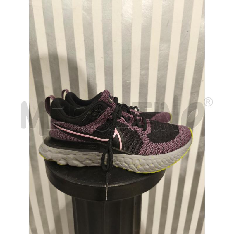 SCARPE DONNA NIKE REACT ROSA NERE TESSUTO | Mercatino dell'Usato Campobasso 2