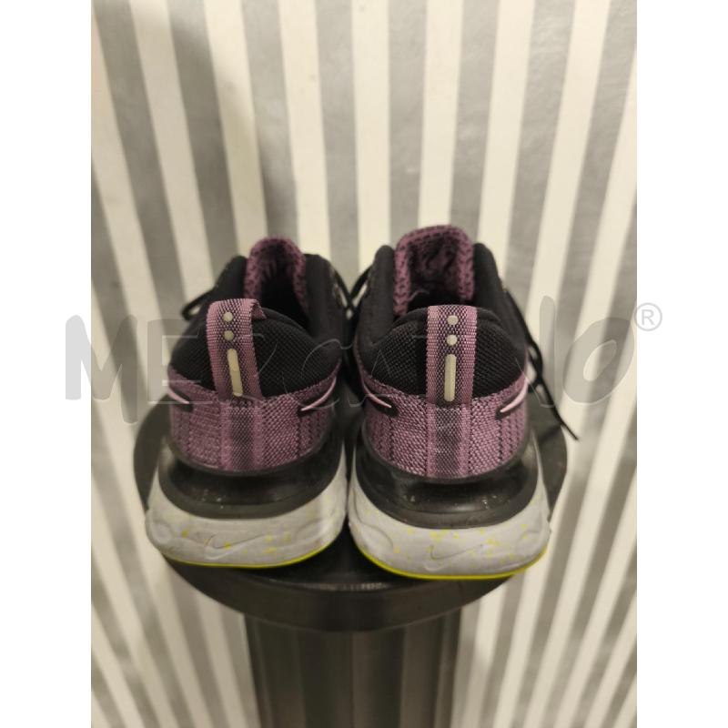 SCARPE DONNA NIKE REACT ROSA NERE TESSUTO | Mercatino dell'Usato Campobasso 4