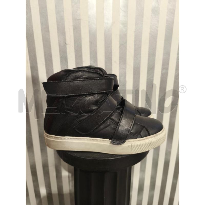 SCARPE DONNA PINKO NERE SCAMOSCAITE STRAPPI SUOL BIANCA | Mercatino dell'Usato Campobasso 2