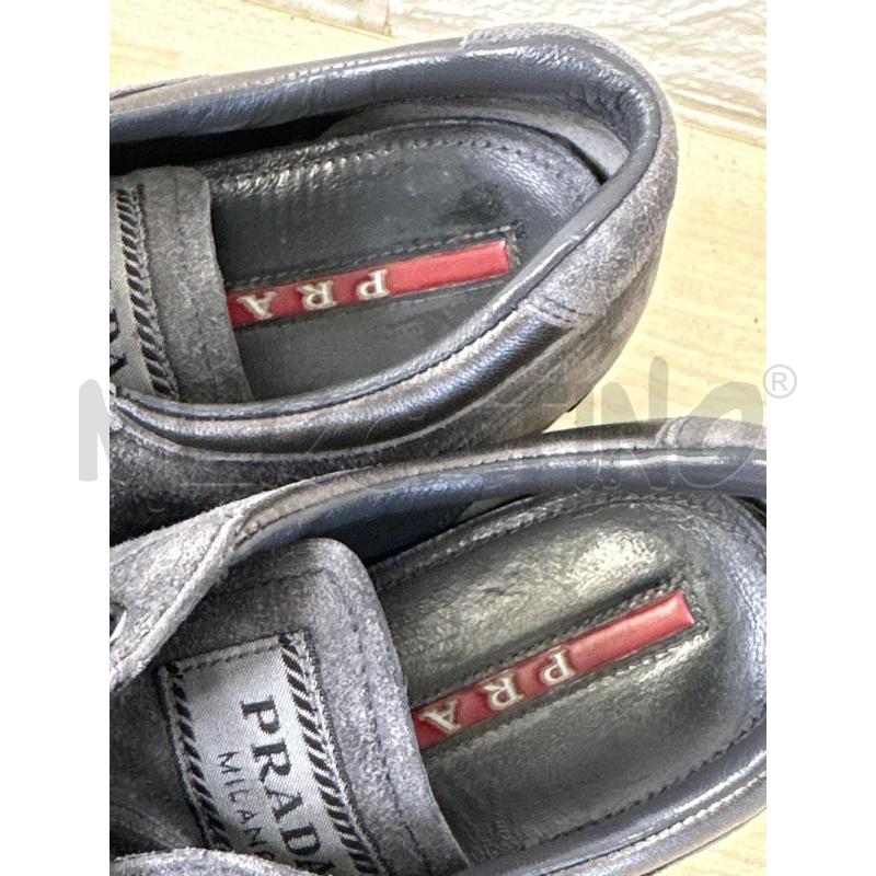 SCARPE DONNA PRADA GRIGIE SCAMOSCIATE | Mercatino dell'Usato Campobasso 3
