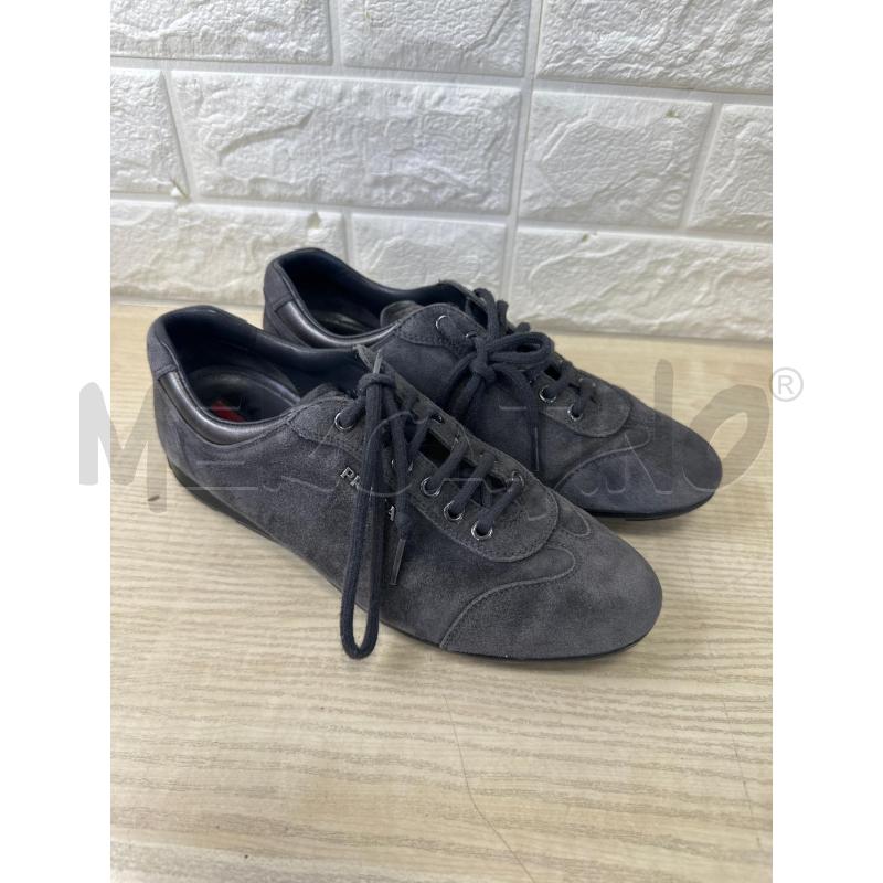 SCARPE DONNA PRADA GRIGIE SCAMOSCIATE | Mercatino dell'Usato Campobasso 5