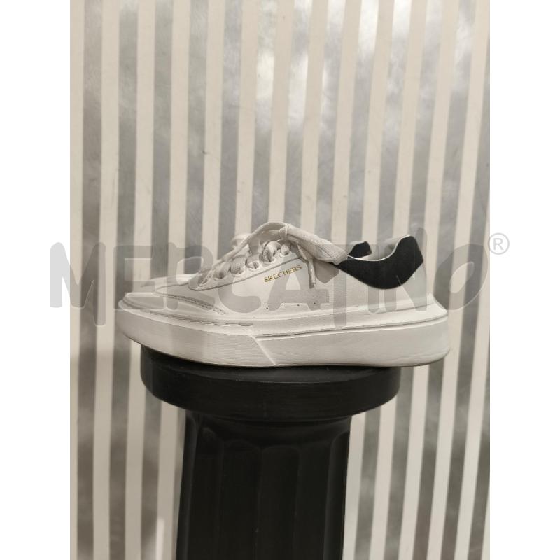 SCARPE DONNA SKECHERS BIANCHE E NERE | Mercatino dell'Usato Campobasso 2