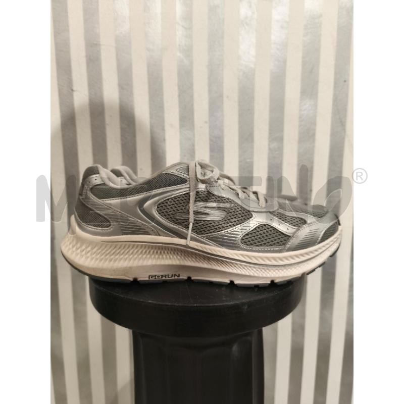 SCARPE DONNA SKECHERS GRIGIO METALLIZZATO | Mercatino dell'Usato Campobasso 2