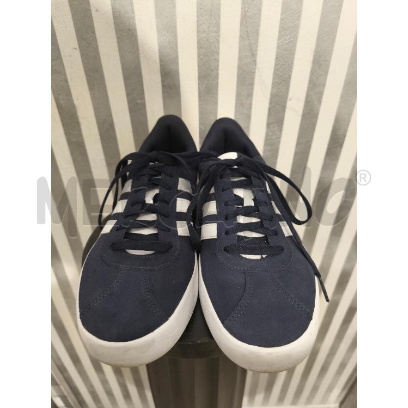 SCARPE UOMO ADIDAS BLU SCURO STRISCE BIANCHE | Mercatino dell'Usato Campobasso 4