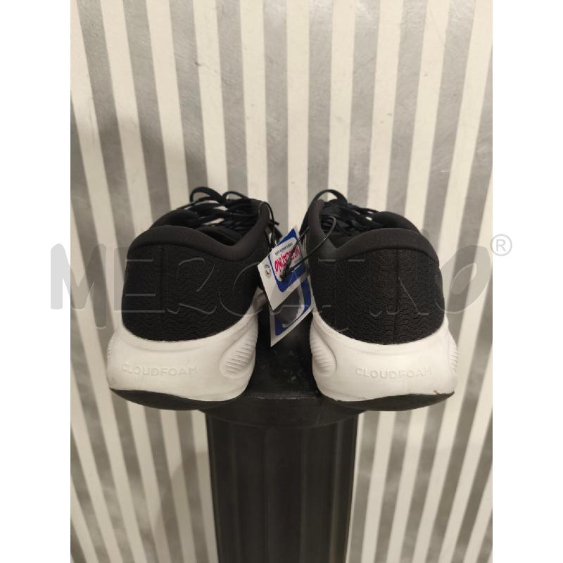 SCARPE UOMO ADIDAS NERE TESSUTO SUOLA BIANCA | Mercatino dell'Usato Campobasso 3