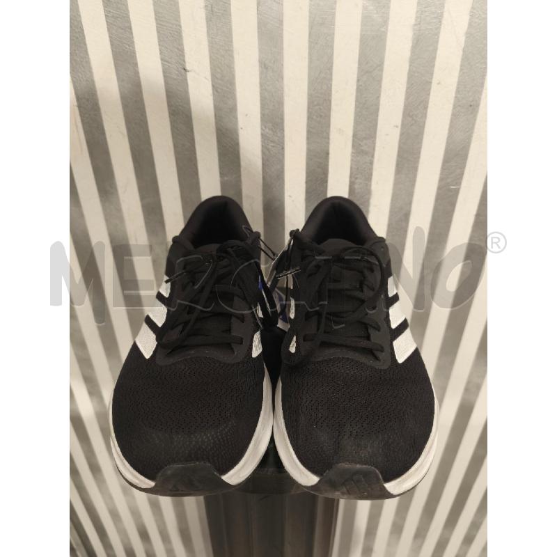 SCARPE UOMO ADIDAS NERE TESSUTO SUOLA BIANCA | Mercatino dell'Usato Campobasso 4